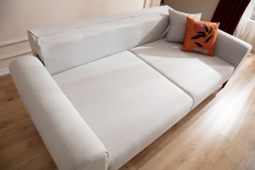 Akio Bäddsoffa 4-sits - Creme - Möbler - Vardagsrum - Bäddsoffor - 4-sits bäddsoffa