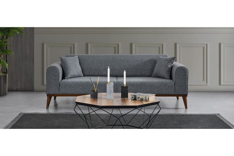 Akio Bäddsoffa 4-sits - Ljusgrå - Möbler - Vardagsrum - Bäddsoffor - 4-sits bäddsoffa
