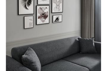 Akio Bäddsoffa 4-sits - Ljusgrå - Möbler - Vardagsrum - Bäddsoffor - 4-sits bäddsoffa