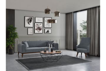 Akio Bäddsoffa 4-sits - Ljusgrå - Möbler - Vardagsrum - Bäddsoffor - 4-sits bäddsoffa