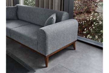 Akio Bäddsoffa 4-sits - Ljusgrå - Möbler - Vardagsrum - Bäddsoffor - 4-sits bäddsoffa