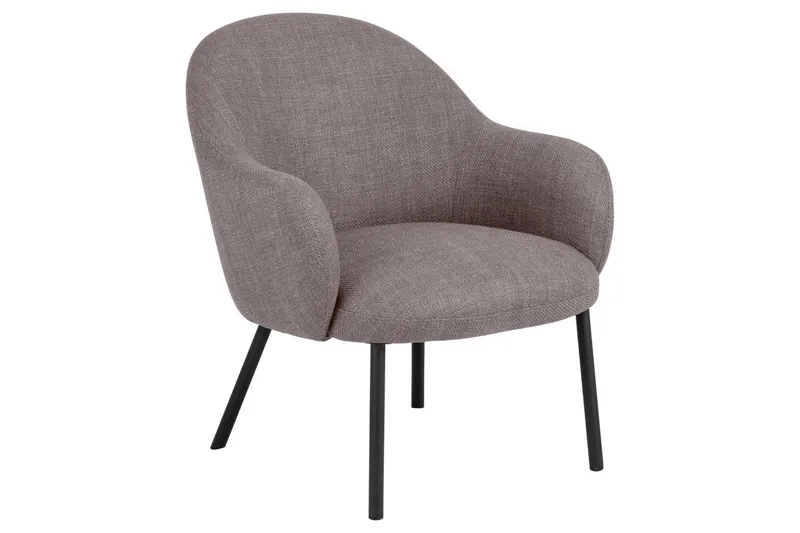 Alphard Loungefåtölj, Brun