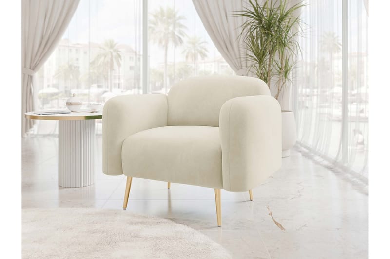 Alros Fåtölj - Beige - Möbler - Vardagsrum - Fåtöljer