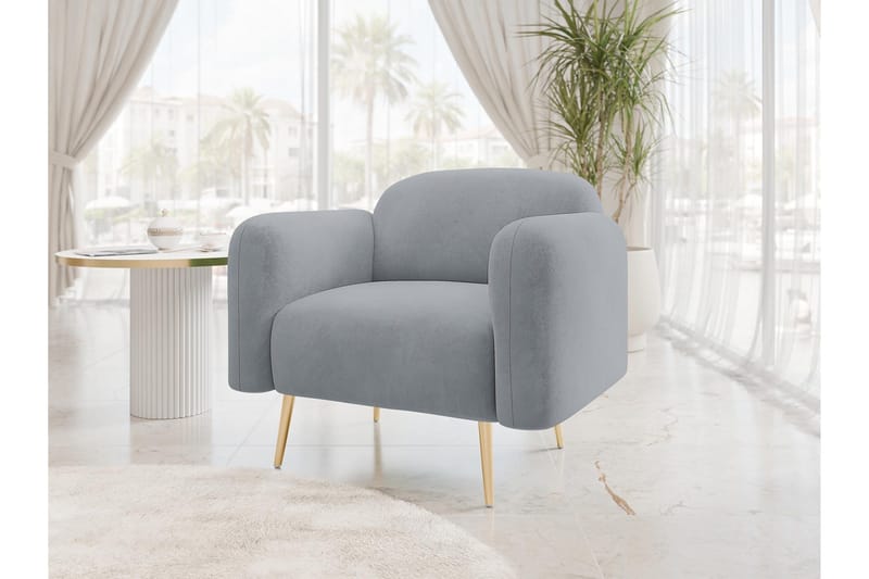 Alros Fåtölj - Grå - Möbler - Vardagsrum - Fåtöljer