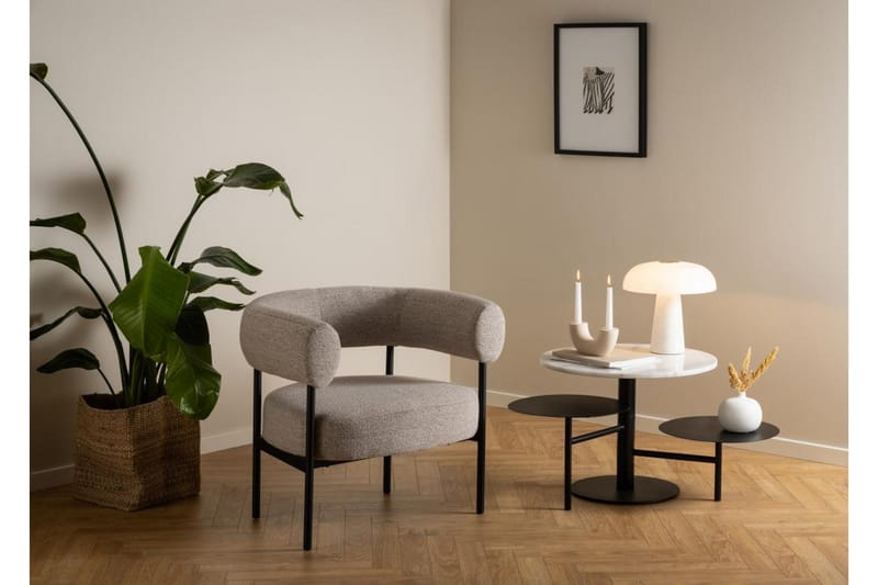 Ambiya Loungefåtölj - Beige - Möbler - Vardagsrum - Fåtöljer