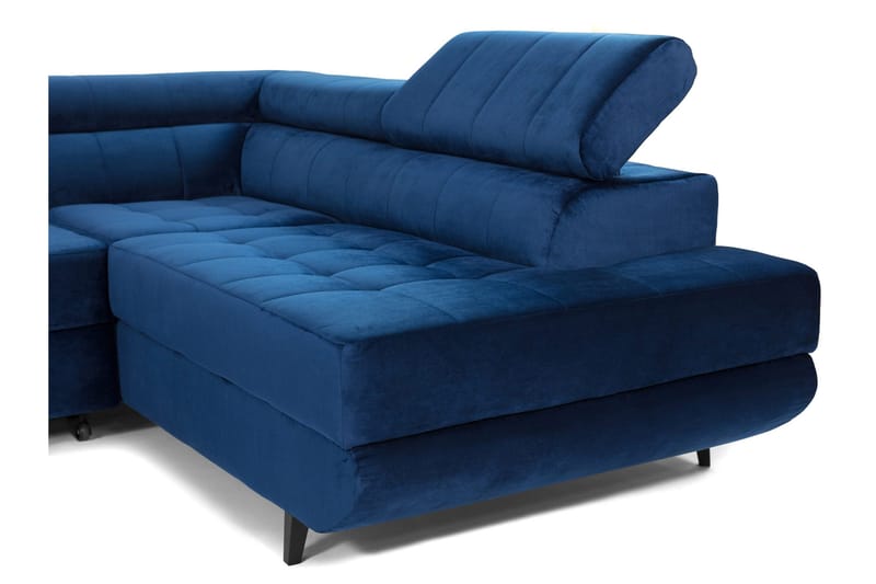 Amshyttan Bäddsoffa m. Schäslong 3-sits - Grå - Möbler - Vardagsrum - Bäddsoffor