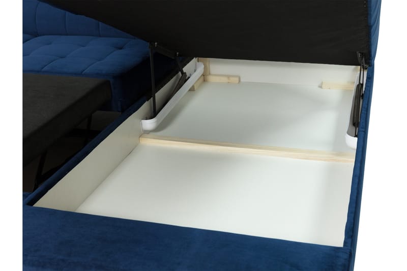 Amshyttan Bäddsoffa m. Schäslong 3-sits - Orange - Möbler - Vardagsrum - Bäddsoffor