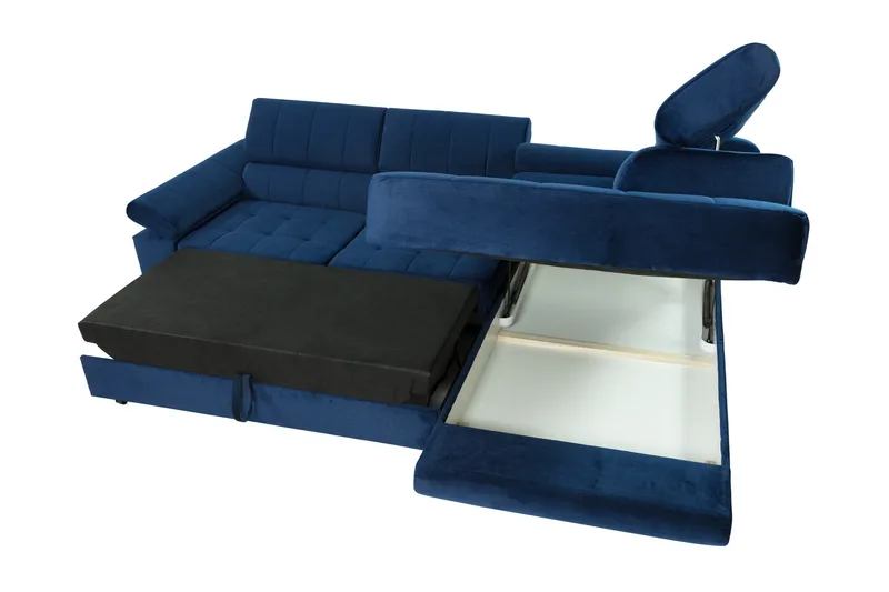 Amshyttan Bäddsoffa m. Schäslong 3-sits - Orange - Möbler - Vardagsrum - Bäddsoffor