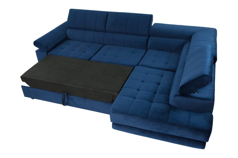Amshyttan Bäddsoffa m. Schäslong 3-sits - Orange - Möbler - Vardagsrum - Bäddsoffor