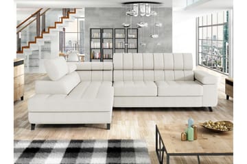 Amshyttan Bäddsoffa m. Schäslong 3-sits