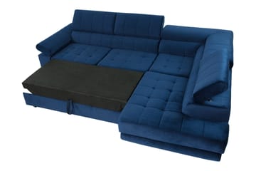 Amshyttan Bäddsoffa m. Schäslong 3-sits - Vit - Möbler - Vardagsrum - Bäddsoffor