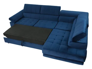 Amshyttan Bäddsoffa med Schäslong 4-sits - Lila - Möbler - Vardagsrum - Bäddsoffor