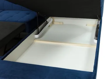 Amshyttan Bäddsoffa med Schäslong 4-sits - Lila - Möbler - Vardagsrum - Bäddsoffor