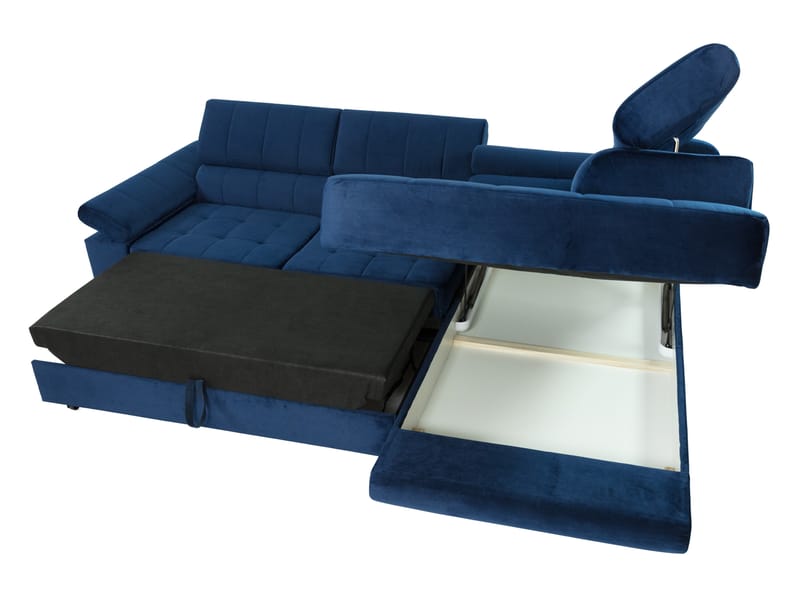 Amshyttan Bäddsoffa med Schäslong 4-sits - Rosa - Möbler - Vardagsrum - Bäddsoffor