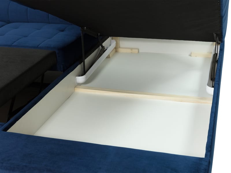 Amshyttan Bäddsoffa med Schäslong 4-sits - Rosa - Möbler - Vardagsrum - Bäddsoffor