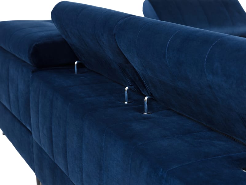 Amshyttan Bäddsoffa med Schäslong 4-sits - Rosa - Möbler - Vardagsrum - Bäddsoffor