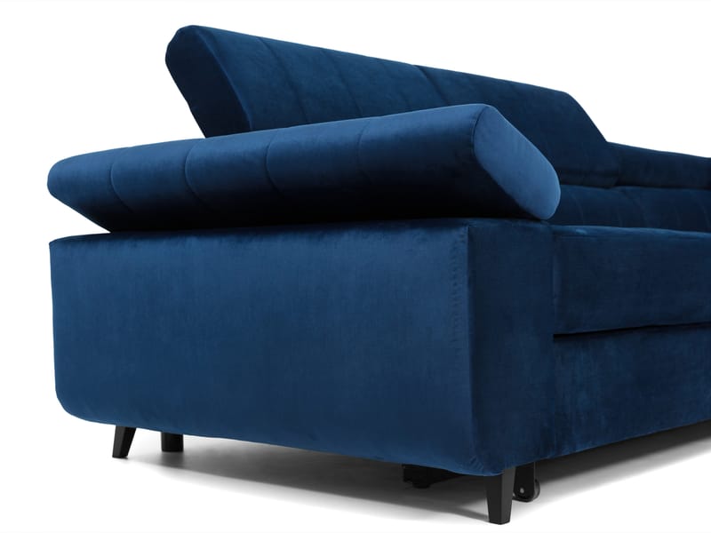 Amshyttan Bäddsoffa med Schäslong 4-sits - Rosa - Möbler - Vardagsrum - Bäddsoffor