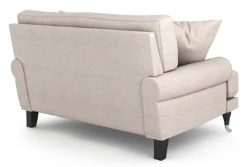 Andrew Loveseat - Beige/Krom - Möbler - Vardagsrum - Fåtöljer