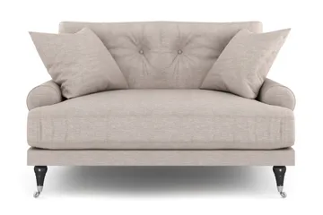 Andrew Loveseat - Beige/Krom - Möbler - Vardagsrum - Fåtöljer