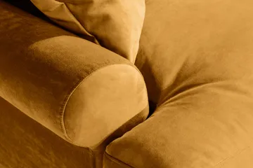 Andrew Loveseat Sammet - Amber/Mässing - Möbler - Vardagsrum - Fåtöljer