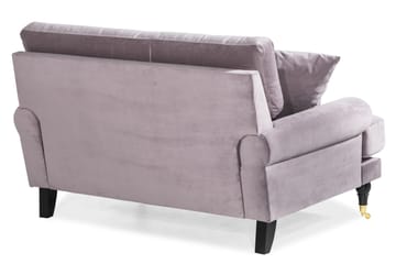 Andrew Loveseat Sammet - Lila/Mässing - Möbler - Vardagsrum - Fåtöljer