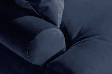 Andrew Loveseat Sammet - Midnattsblå/Mässing - Möbler - Vardagsrum - Fåtöljer