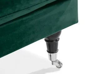 Andrew Loveseat Sammet - Mörkgrön/Krom - Möbler - Vardagsrum - Fåtöljer