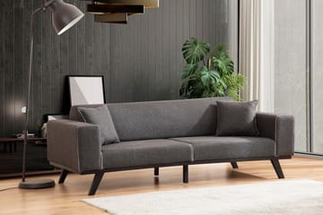 Arioch Bäddsoffa 4-sits - Antracit - Möbler - Vardagsrum - Bäddsoffor - 4-sits bäddsoffa