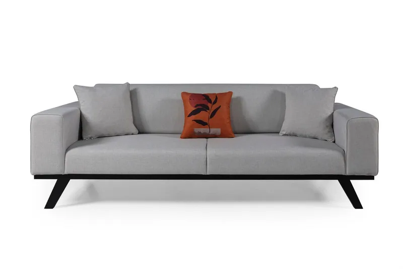 Arioch Bäddsoffa 4-sits, Ljusgrå