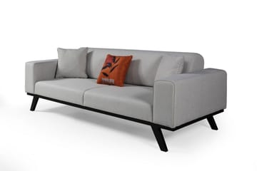 Arioch Bäddsoffa 4-sits - Ljusgrå - Möbler - Vardagsrum - Bäddsoffor - 4-sits bäddsoffa