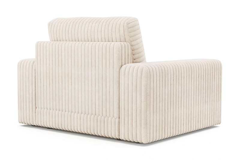 Arken Lyx Djup Fåtölj i Manchester - Beige - Möbler - Vardagsrum - Fåtöljer