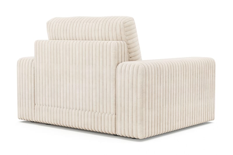 Arken Lyx Djup Fåtölj i Manchester - Beige - Möbler - Vardagsrum - Fåtöljer