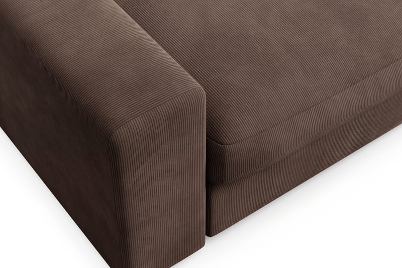 Arken Lyx Djup Fåtölj i Manchester - Brun - Möbler - Vardagsrum - Fåtöljer