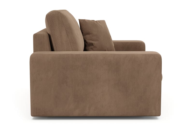 Arken Lyx Djup Fåtölj i Manchester - Brun - Möbler - Vardagsrum - Fåtöljer