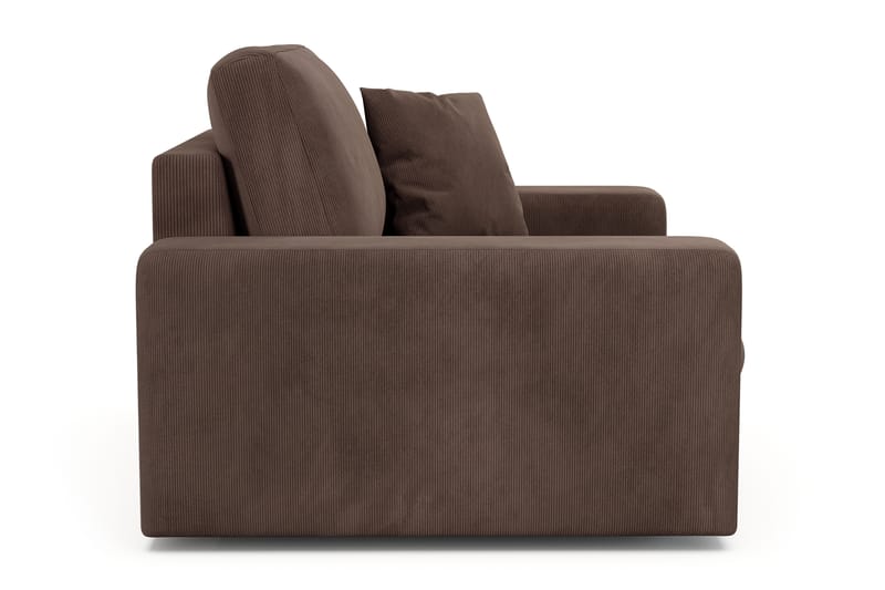 Arken Lyx Djup Fåtölj i Manchester - Brun - Möbler - Vardagsrum - Fåtöljer
