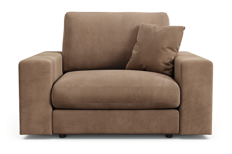 Arken Lyx Djup Fåtölj i Manchester, Brun