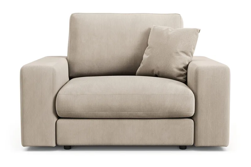 Arken Lyx Djup Fåtölj i Manchester, Greige