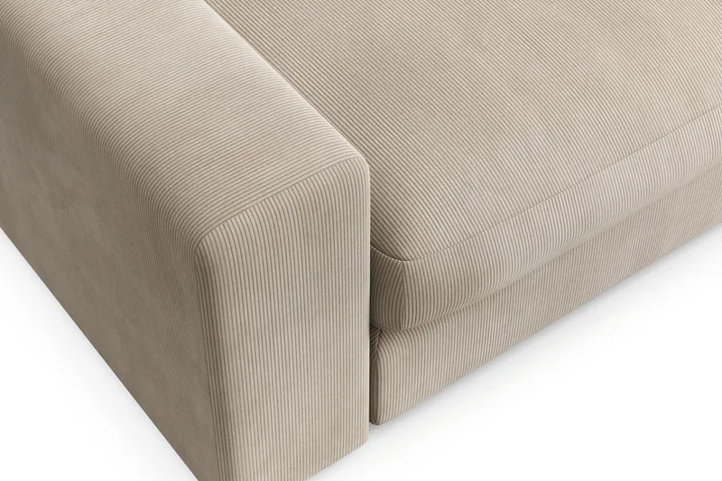 Arken Lyx Djup Fåtölj i Manchester - Greige - Möbler - Vardagsrum - Fåtöljer