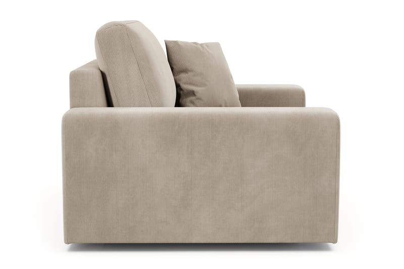 Arken Lyx Djup Fåtölj i Manchester - Greige - Möbler - Vardagsrum - Fåtöljer