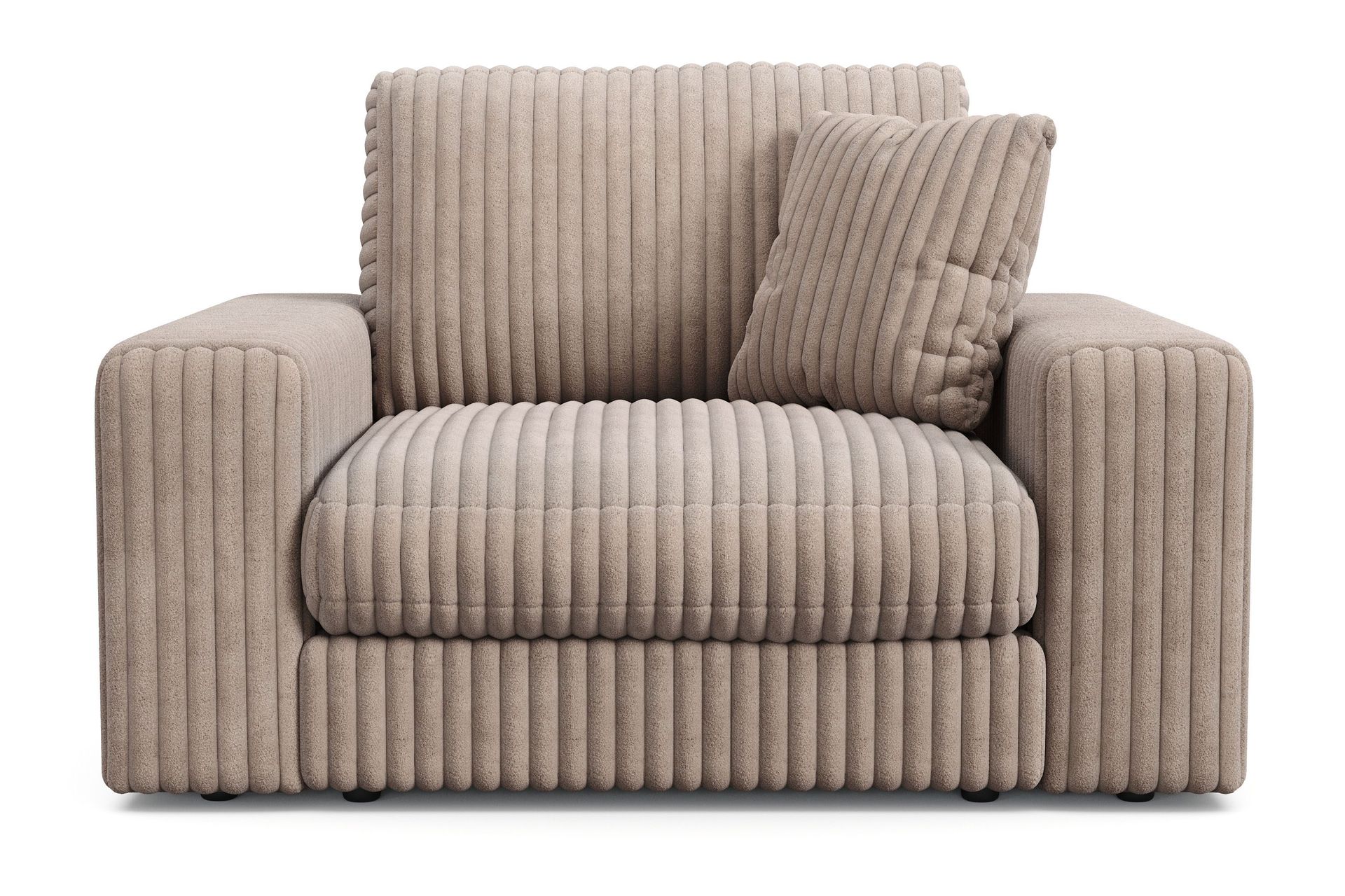 arken lyx djup fåtölj i manchester - greige