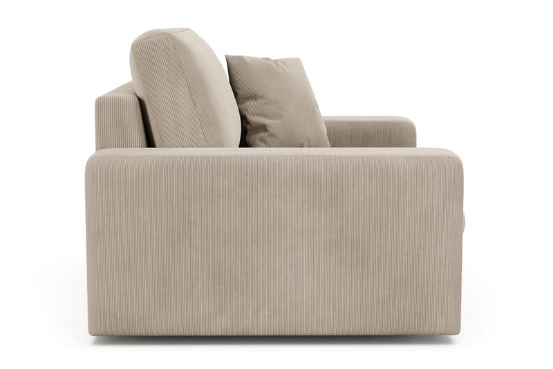 Arken Lyx Djup Fåtölj i Manchester - Greige - Möbler - Vardagsrum - Fåtöljer