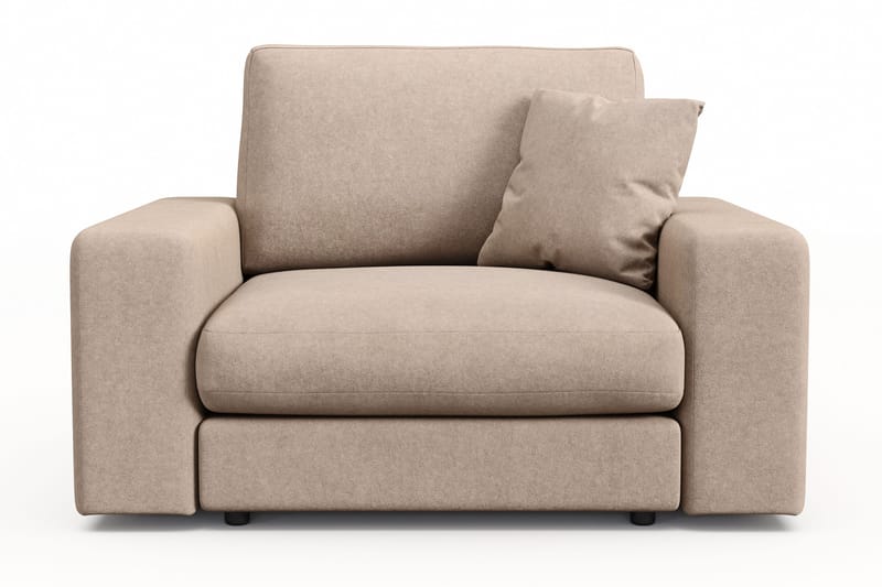 Arken Lyx Djup Fåtölj i Tyg, Beige