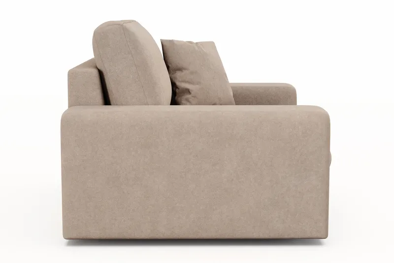 Arken Lyx Djup Fåtölj i Tyg - Beige - Möbler - Vardagsrum - Fåtöljer