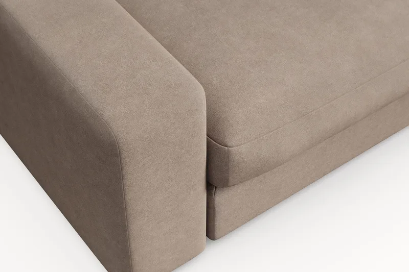 Arken Lyx Djup Fåtölj i Tyg - Beige - Möbler - Vardagsrum - Fåtöljer