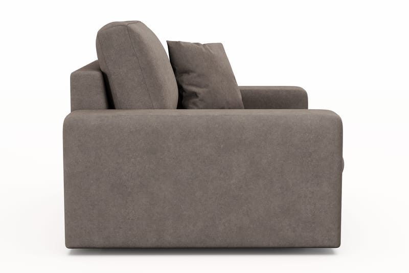 Arken Lyx Djup Fåtölj i Tyg - Brun - Möbler - Vardagsrum - Fåtöljer