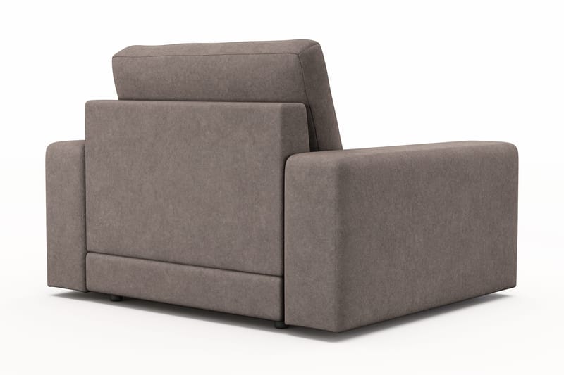 Arken Lyx Djup Fåtölj i Tyg - Brun - Möbler - Vardagsrum - Fåtöljer