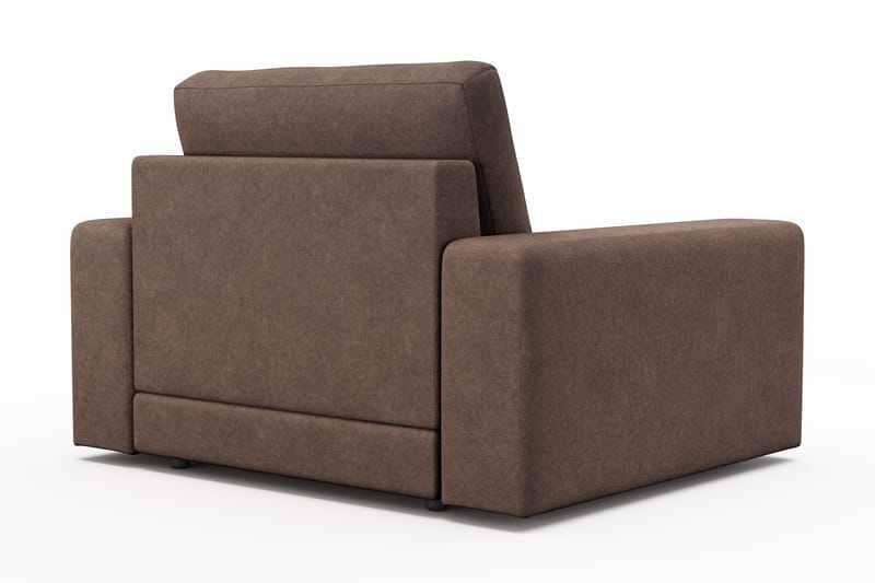 Arken Lyx Djup Fåtölj i Tyg - Brun - Möbler - Vardagsrum - Fåtöljer