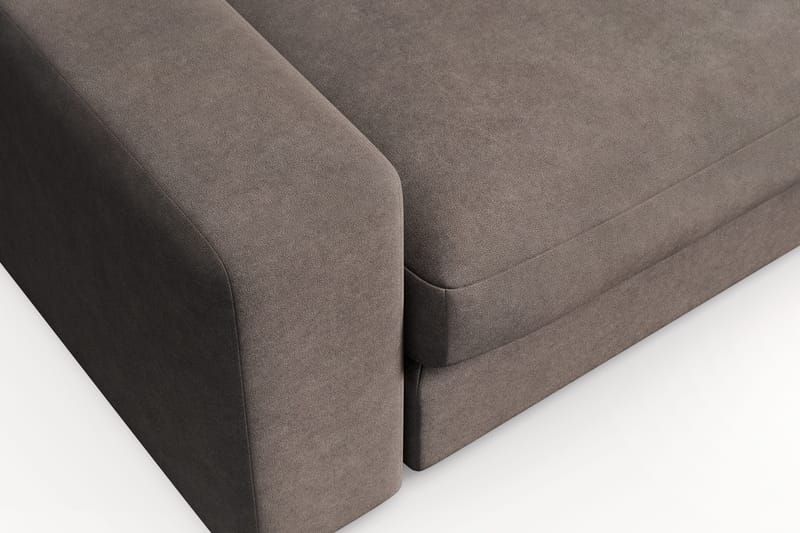 Arken Lyx Djup Fåtölj i Tyg - Brun - Möbler - Vardagsrum - Fåtöljer