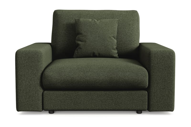 Arken Lyx Djup Fåtölj i Tyg - Grön - Möbler - Vardagsrum - Fåtöljer