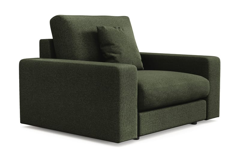 Arken Lyx Djup Fåtölj i Tyg - Grön - Möbler - Vardagsrum - Fåtöljer